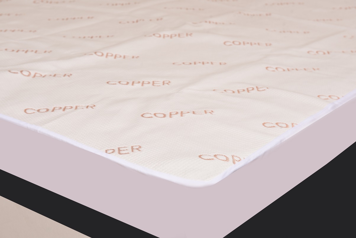 COPPER YARN QUILTED MATTRESS PAD