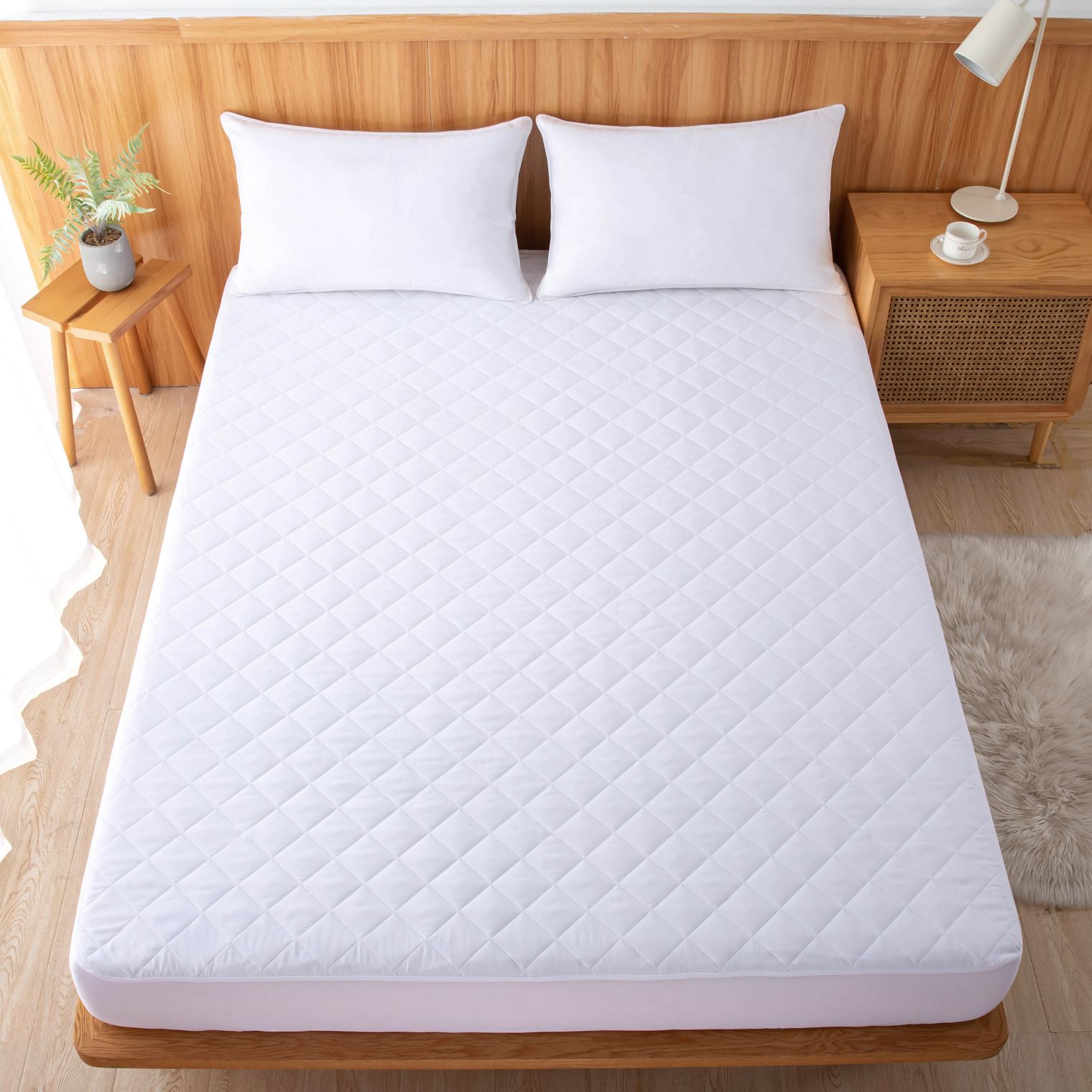 LAVENDER WATERPROOF MATTRESS PROTECTOR