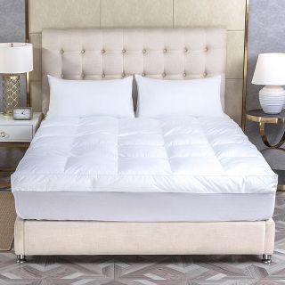 LUXURY QUILTED MATTRESS TOPPER 1200-1500G/M2 FILLING