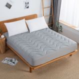 BAMBOO CHARCOAL QUILTED MATTRESS PAD 2