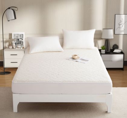 ZC24006 Beauty Ultrasonic quilting  Mattress Protector