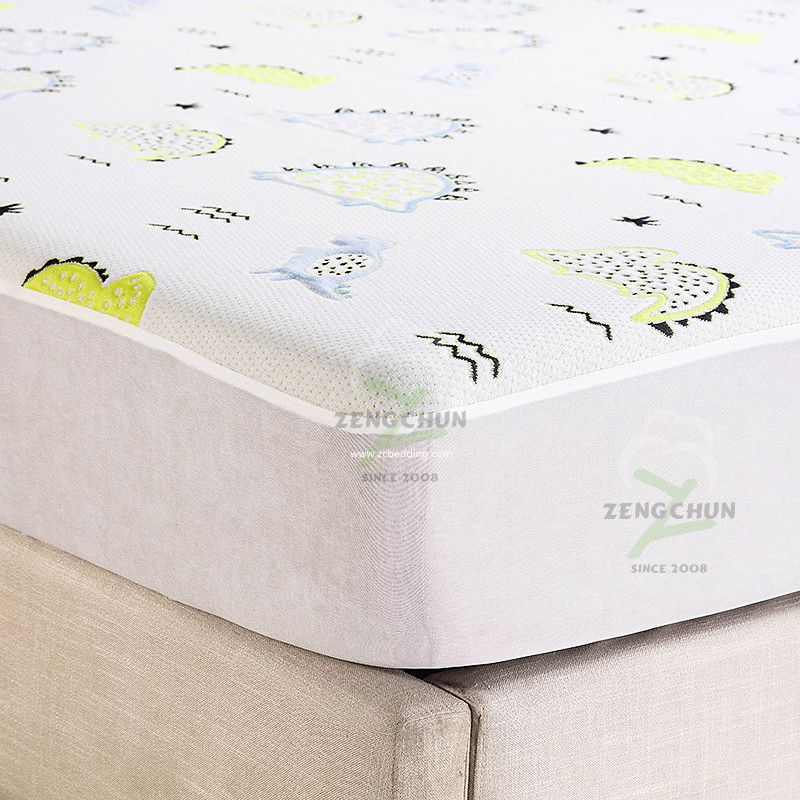 JACQUARD KNIT WATERPROOF MATTRESS PROTECTOR