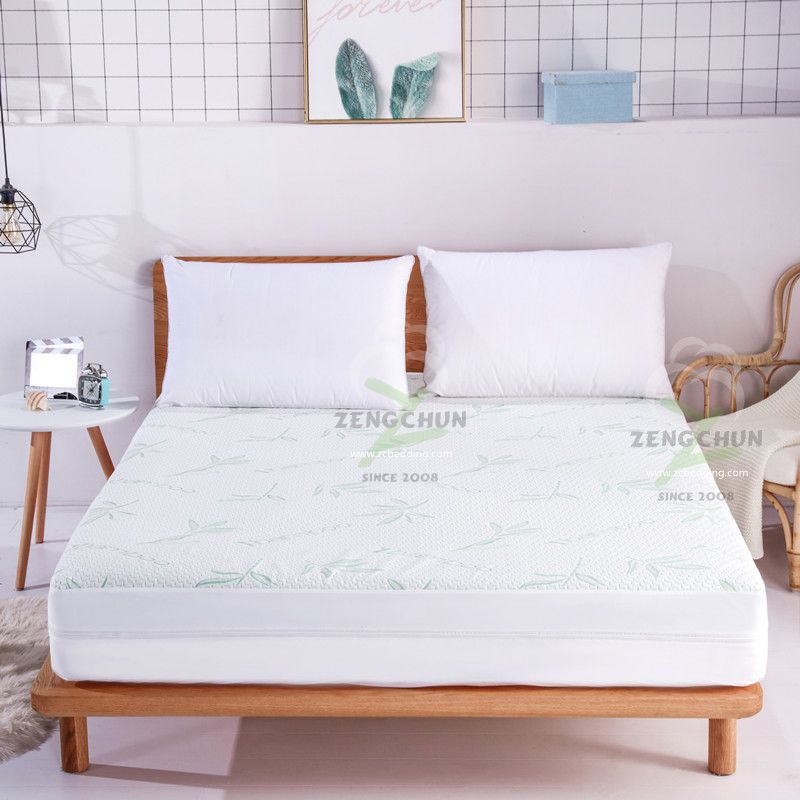 NATURAL BAMBOO ANTI BACTERIAL COOLING WATERPROOF MATTRESS ENCASEMENT