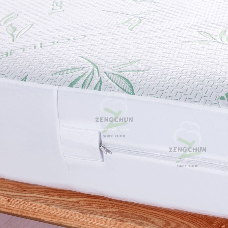 NATURAL BAMBOO ANTI BACTERIAL COOLING WATERPROOF MATTRESS ENCASEMENT